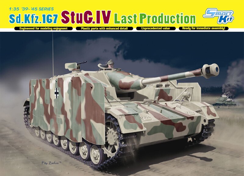 модель Танк StuG.IV поздний